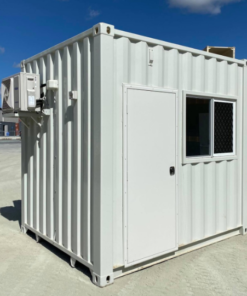 Alternative view of 10 ft Office Container with AC