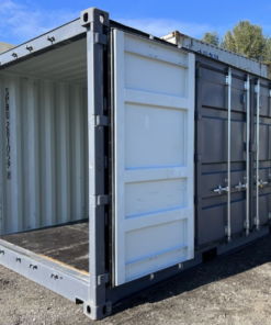 Alternative view of 20′ Storage Container One Trip Open Side Standard Height